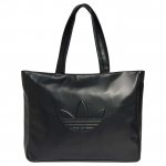 Adidas Originals Kolmeleheline Logo Reljeefne Pol&uuml;uretaanist Kandekott Unisex Kandekotid Must JC6000 Black