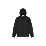 Stone Island Logo Kapuutsiga T&otilde;mblukuga Pikkade Varrukate Jakk Meeste jakid Must 721540927-V0029 M