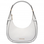 Michael Kors MK Preston Metalllogo T&otilde;mblukuga Sulgemine Nahast Ja S&uuml;nteetilisest Nahast &Otilde;lakott V&auml;ikesed Naiste K&auml;ekotid Valge 30S4G0PL5L-HEMP Basic Set (Bag+Dust Bag)