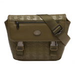 Lacoste Moodne mitmek&uuml;lgne pol&uuml;uretaanist &otilde;lakott Crossbody V&auml;ikesed meeste kotid Roheline NH4655MRN62 Green