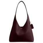 Coach Brooklyn 28 Br&auml;ndi logo karedast nahast hobo &otilde;lakott Keskmine Naiste &otilde;lakott Burgundia CU068-B4MER Basic Set (Bag+Dust Bag)