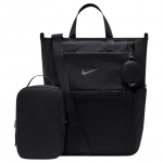 Nike Muudetav m&auml;hkmiskott 2.025L Br&auml;ndilogo Nailonist kott-seljakott Keskmine Unisex kotid Must S&uuml;sinik-must IB1889-010 Black & Carbon Black