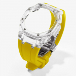 Casioak G-Shock GA-2100 GM-2100 GMA-S2100 GA2100 jaoks Modifikatsioonikomplekt L&auml;bipaistev PC-korpus Kummirihm K&auml;ev&otilde;ru Asendus Tarvikud GA-2100 2110 B2100