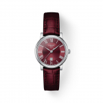 Tissot Nahkrihm Bordoopunane sihver Meeste moekell T122.210.16.373.00 punane