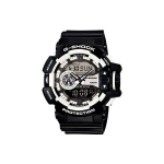 Casio G-Shock Panda V&auml;rvi Oreo Seeria Kahekordse N&auml;idikuga Spordiveekindel Moodne Kvartsikell Meeste kellad Must GA-400-1A Black Strap