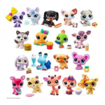 Littlest Pet Shop 4. seeria figuuride komplekt, segasortiment, mitmev&auml;rvilised kogutavad lemmikloomam&auml;nguasjad