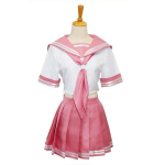 Fate FGO Apocrypha Astolfo Cosplay Kost&uuml;&uuml;m Seksikas Roosa Koolivormi Komplekt Halloweeni Peo &Otilde;pilase &Uuml;likond XXXL roosa