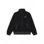 Nike Nsw Swoosh Pl&uuml;&uuml;sjakk k&otilde;rge kraega Naiste jakid Must DR5629-010 S