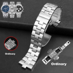 24mm*8mm Kumer suu Roostevabast terasest K&auml;ekella Rihm Vacheron Constantin OVERSEAS Rihma Meestele H&otilde;bedane Tahke Metall K&auml;ev&otilde;ru 24mm-7mm