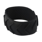 1 tk rattakaitse robotniiduki esiratta profiili jaoks Tuning kummist rattakaitse 85*44mm Aiav&otilde;imsus China Mainland black