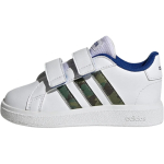 Adidas Neo GRAND COURT Abrasion Resistant Low top Toddler Shoes Infant And Toddler GV6820 23.5 white