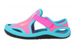 Nike Sunray Protect TD Takjakinnitusega Spordisandaalid Sinine Roosa Imik ja V&auml;ikelaps 344993-612 21