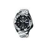 Seiko &auml;riautomaatne mehaaniline liikumine nahkrihmaga k&auml;ekell Meeste kellad Must SRPG43K1 Regular Watch Box,Black Dial