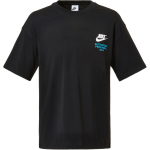 Nike T&auml;helogo &Uuml;mmarguse Kaelusega L&uuml;hikeste Varrukatega Tilgu&otilde;laga T-s&auml;rk Meeste pealisr&otilde;ivad IO2972-010 M black
