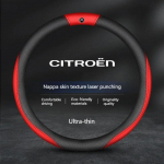 38cm libisemiskindel nahast s&uuml;sinikkiust roolikatet Citroen C1 C2 C3 C4 C5 C6 C4L Berlingo Picasso Aircross Sega Elysee jaoks