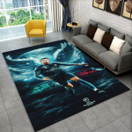 CR7 Kits Ronaldo Jalgpallit&auml;ht Vaip M&auml;ngutoa Magamistoa Elutoa Diivani Kodu Kaunistuseks, Lasteala Vaip Libisemiskindel P&otilde;randamatt Kingitus 80x120cm