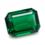 Looduslik Roheline Smaragd L&otilde;ige 65.23 ct Ripatsi Suurus Lahtine Kivi Sertifitseeritud 24.4 mm Approx roheline