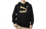 PUMA Dressipluusid Meeste Must Kapuutsiga M&otilde;&otilde;dukas Tavaline 625822-01 M
