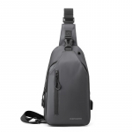 Meeste v&ouml;&ouml;kotid Mitmeotstarbeline rinnakott k&otilde;rvaklappide pesaga Moodne crossbody kott telefoni ja h&auml;davajalike asjade jaoks 17*8*31cm hall v&auml;rv