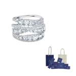 Swarovski Twist Wrap kristallidega kaunistatud s&otilde;rmus 52-Original Brand Box And Bag