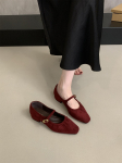 Madalad Klassikalised Naiste Slip-on K&auml;sitsi valmistatud Penny Loaferid S&uuml;gis 2025 Uued Disainer Mules Kingad Naiste Retro Mokassiinid Zapatos De Mujer 35 veinipunane v&auml;rv