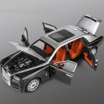 1:18 Rolls Royce Phantom Limusiini Sulamist Mudelauto Metallist Valatud S&otilde;iduk Poiss K&otilde;rge Simulatsiooniga Miniatuurne Puhkusekingitus Kodu Kingitus