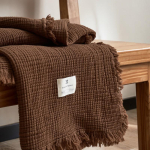 Jaapani Retro Puuvillane Neljakihiline Gaasist Tutt-tekk - Pehme, Hingav ja Multifunktsionaalne K&otilde;ikideks Hooaegadeks Small 130cm*170cm