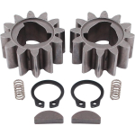 12 hambaga ajamiratta komplekt Honda HRR216 HRS216 muruniidukile 12T hammasratas 42661-VE2-800 42672-VE2-800 V&otilde;tmed Vedrud Klambrid 8PCS