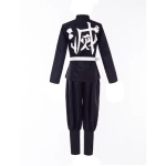 Anime Tanjirou Kamado Cosplay Demon Slayers Kimetsu no Yaiba Cosplay Kost&uuml;&uuml;m Parukas Mask Kimono Keep halloween &Uuml;htne T&auml;iskasvanud Lapsed L must