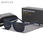 BARCUR Design TR90 P&auml;ikeseprillid Meestele Polariseeritud Kerged Spordi P&auml;ikeseprillid Naistele Prillitarvik Oculos UVAB Kaitse gray