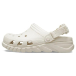 Crocs Duet Max Klomp EVA Klomp Unisex Betoonhall 208776-160 39-40 white