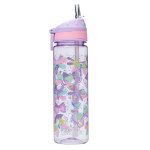 Smiggle Laste seljakott Armas Paindlik Koolikott Suure mahutavusega V&auml;litingimustes Vaba aja veetmiseks Smart butterfly straw water bottle 650ml