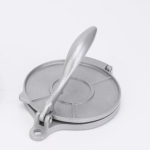 16/20cm Tortilla pressi valmistaja alumiiniumisulamist manuaalne pitsa piruka valmistamise tortillad taigna pressimise t&ouml;&ouml;riist k&ouml;&ouml;gi toiduvalmistamise tarvikud white