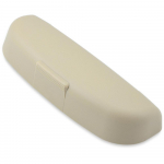 Autoklambrid prillidele plastikust auto pandlaga paigaldatud auto hoiukarp prillide &uuml;mbris p&auml;ikeseprillide hoidja beež