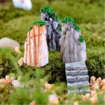 Aiaehted 3tk/komplekt mini m&auml;gi miniatuursed m&auml;nguasjad bonsai dekoratiivtaim 3pcs