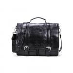 CONTACT'S Meeste kohver Ehtsast nahast &auml;rik&auml;ekott must