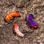 3tk nr 10 kaalutud Scud Fly Nymph Shrimp Bug Worm Forell Fishing Peibutis okaskonksuga Cezch Nymphing Crappie Carp Fly