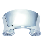 Les Tr&eacute;sors De Lily [D6742] - Bracelet Argent 'Cleopatra' argent&eacute; - 60 mm 35 mm h&otilde;be