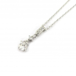 Altesse [L2940] - Collier Argent 'Scarlett' blanc valge