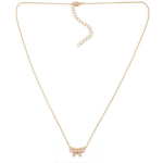 Les Tr&eacute;sors De Lily [M8885] - kullatud kaelakee  Romantic Knot  valge kuld - 12x7 mm kuld