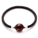 Les Tr&eacute;sors De Lily [Q1811] - h&otilde;bedane k&auml;ev&otilde;ru  Inspiration  merevaigukollane h&otilde;be (roodiumiga kaetud) - 12 mm pruun