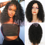 Kaunid l&uuml;hikeste lokkis juustega t&auml;isparukad Kvaliteetne s&uuml;nteetiline parukas naistele wig&cap