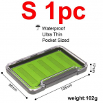 Bimoo SM suurusega l&auml;bipaistev veekindel kalap&uuml;&uuml;gi k&auml;rbsekarp Ultra &otilde;huke k&auml;rbsep&uuml;&uuml;gitarvete kast tasku suurusega hoiukarp