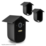 Silikoonist kaitsekatted eufyCami seeria kriimustusvastasele kaamerale, mis tagab turvalisuse 2 must
