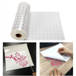 L&auml;bipaistev vin&uuml;&uuml;list &uuml;lekandepaberi teibirull 12 x 5 jalga koos joondusruudustikuga silhouette Cameo jaoks, kleepuvad kleebised, sildid