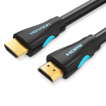 Vention HDMI-kaabel 4K 2.0 kaabel HDMI-HDMI kullatud &uuml;henduskaabel HD-teleri jaoks PS3/4 jaoturl&uuml;liti HDMI 2.0 kaabel 0.75m must