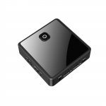 ZF-380 2 in 1 Bluetooth 5.0 saatja vastuv&otilde;tja TV k&otilde;lar 3,5 mm AUX optiline adapter helimuusika must