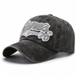 NORTHWOODi pestud puuvillased pesapallim&uuml;tsid meeste naiste unisex reguleeritavad snapbacki m&uuml;tsid Retro Bone Truckeri m&uuml;tsid 56-60 cm must