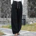 Johnature Lantern P&uuml;ksid S&uuml;gistalvised Lahed Retro Suures Suuruses Naiste P&uuml;ksid One Size burgundiapunane