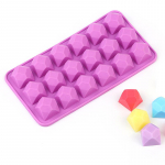 Silikoonist &scaron;okolaadivormid k&uuml;psetamiseks J&auml;&auml;kuubik Valmistage kommikoogipuding K&uuml;psetusn&otilde;ud Kummialuse kaunistused Koogivormid isetegemine